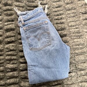 Levi’s wedgie straight jeans
